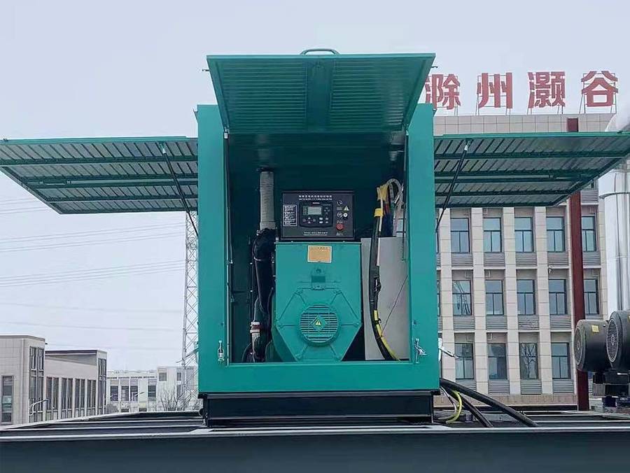 500kW rainproof generator for technology park