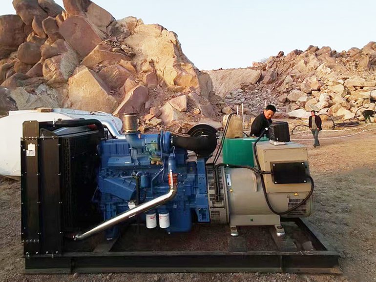400kW generator for stone pit power
